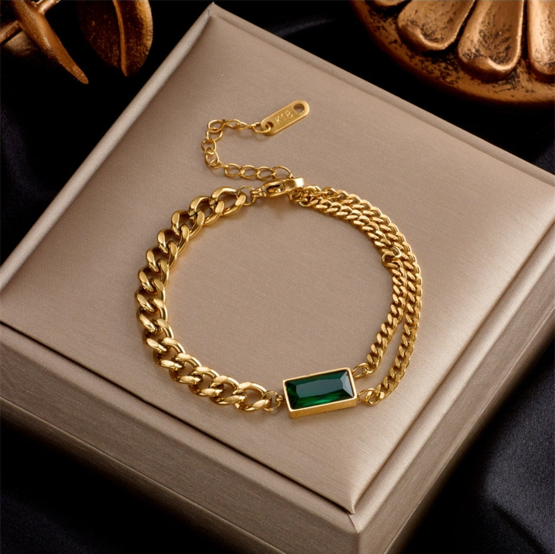 Emerald Bracelet