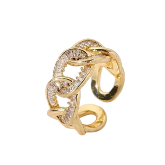 Gold Interlace Ring