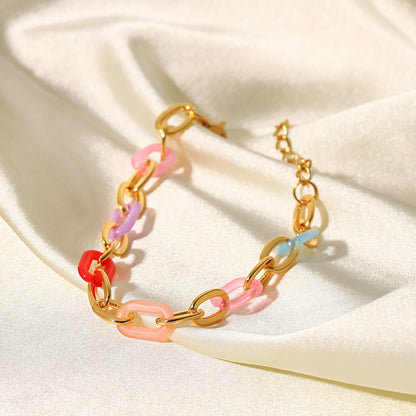 Gold Link Bracelet